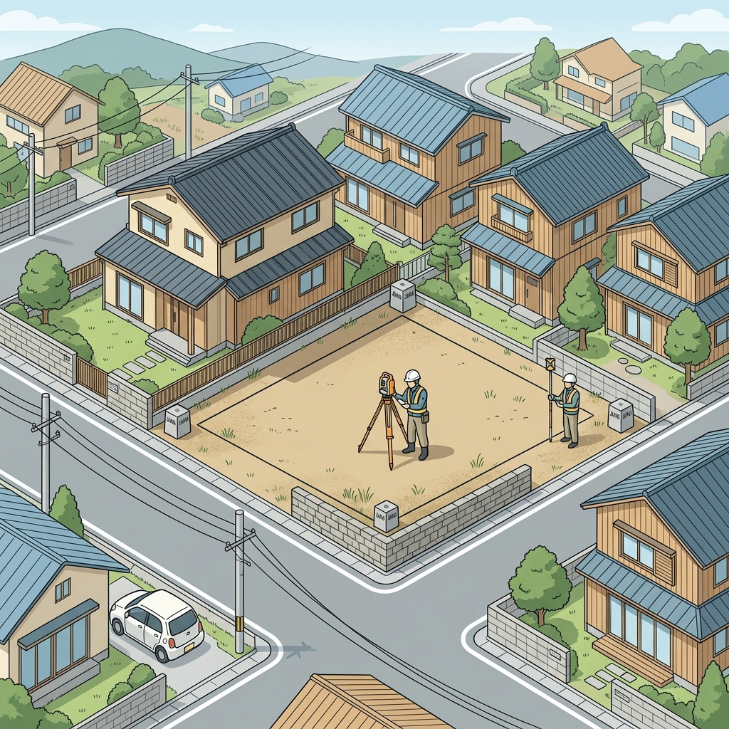 土地を売る前に「境界確定測量」は必要か。費用と流れを確認するの画像
