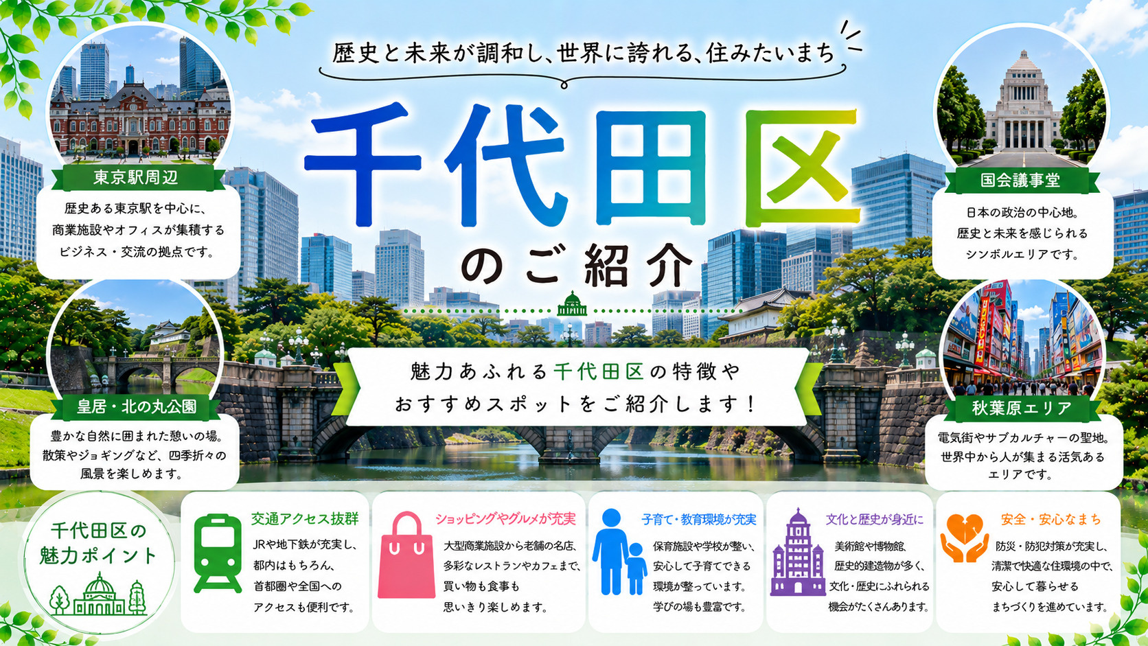 【千代田区の住みやすさ徹底ガイド】日本の中心で「静」と「格」を感じる暮らしの画像