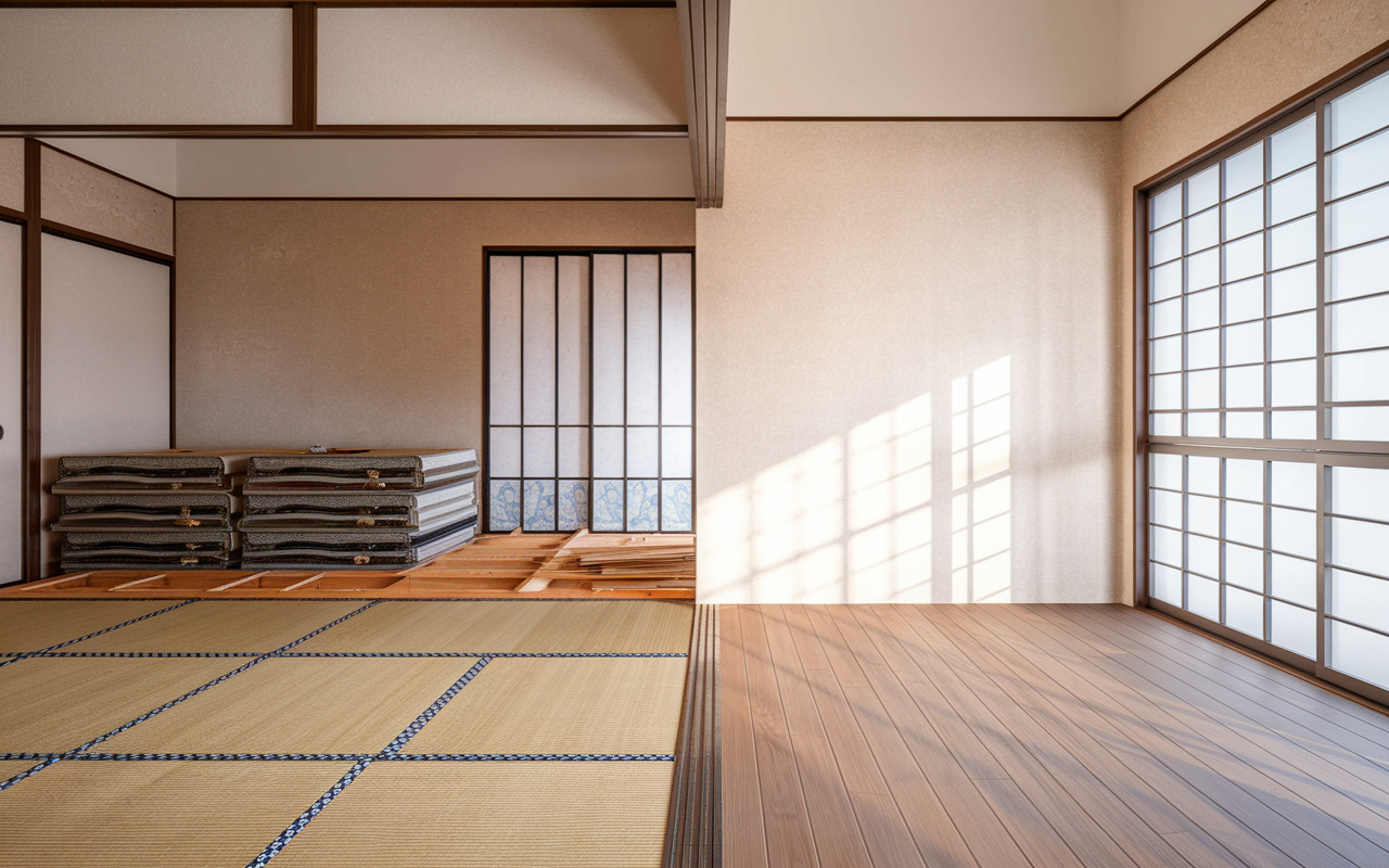 尼崎市の和室をDIYでフローリングにする費用は？安くする方法と注意点を解説の画像