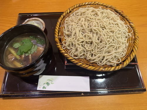 手打ちそば最高でした！の画像