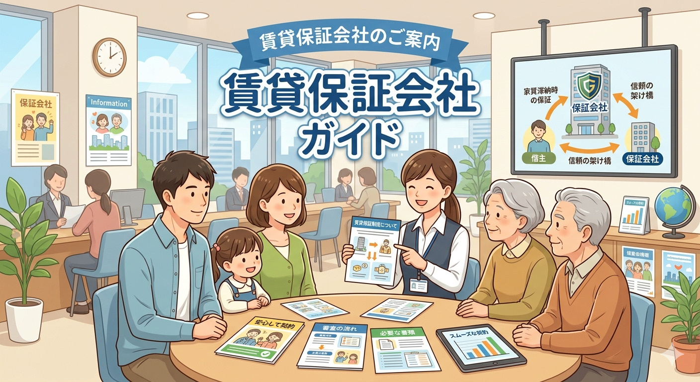 一人暮らしの賃貸で「保証人なし」で部屋を借りる方法｜保証会社の種類・審査の違い・公的保証の完全ガイド【2026年最新】の画像