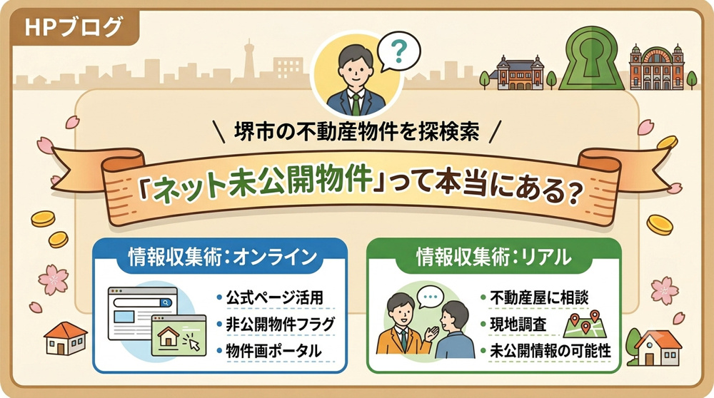 ネット未公開物件って本当にある？良い土地・物件に出会うための正しい情報収集術の画像