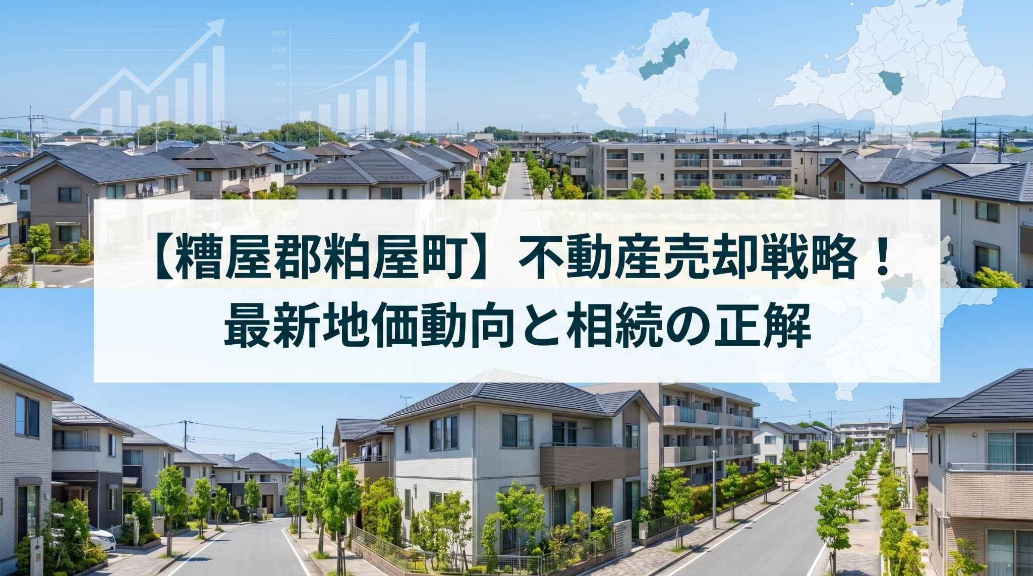 【糟屋郡粕屋町】不動産売却戦略!最新地価動向と相続の正解の画像
