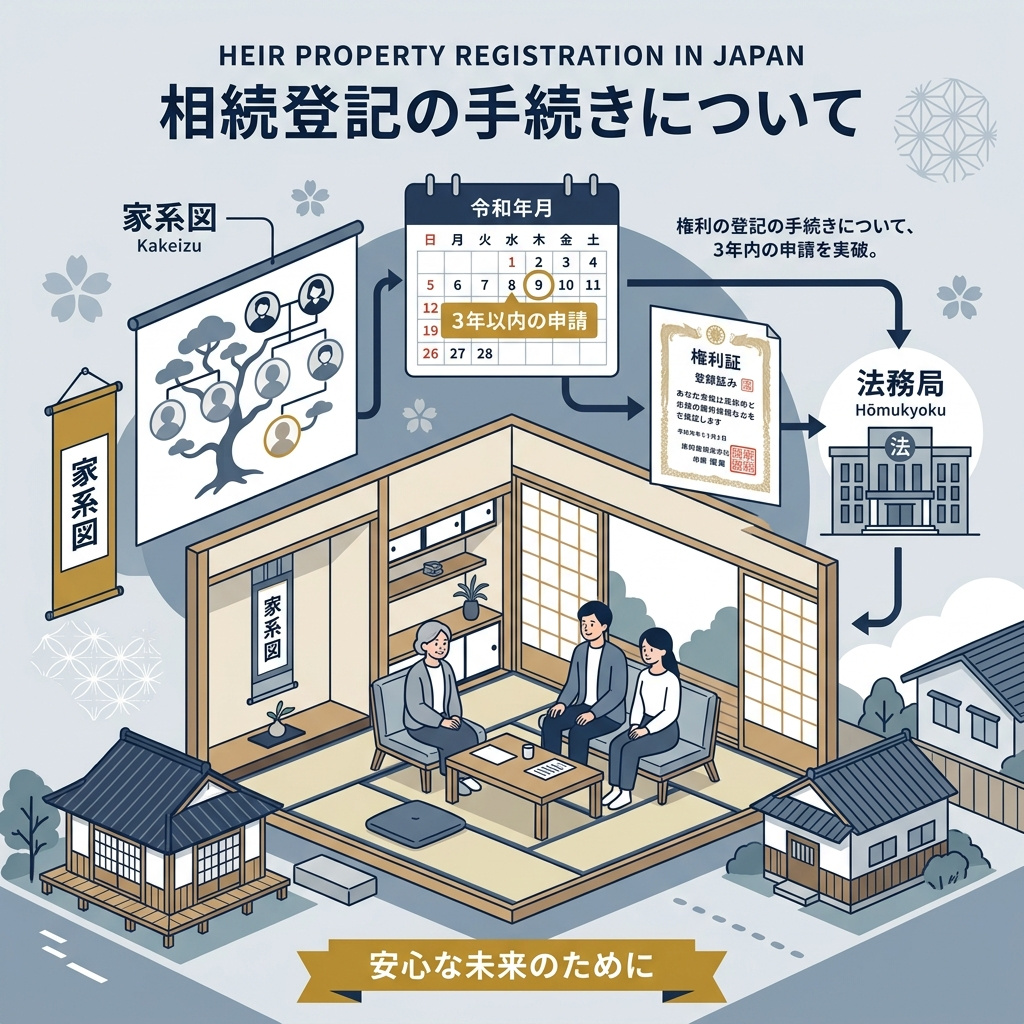 相続した不動産、名義はそのままで大丈夫か。登記義務化で変わったことの画像