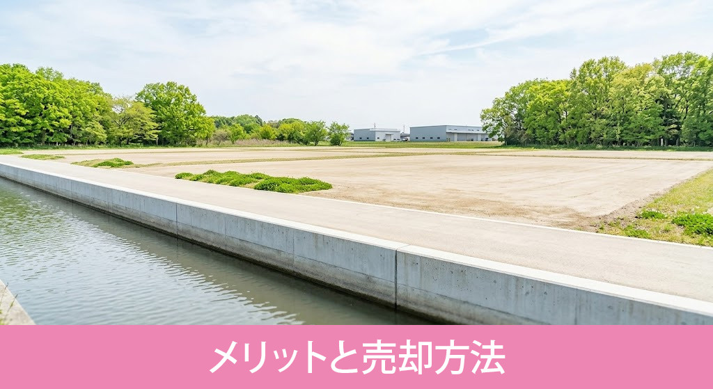 水路沿いならではのメリットと売却方法