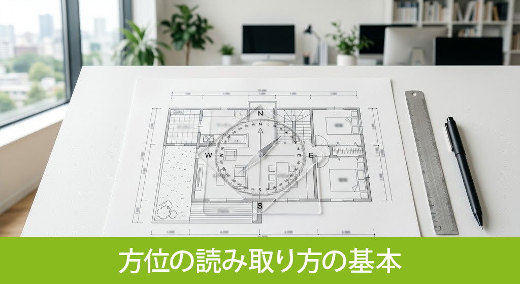 方位の読み取り方の基本