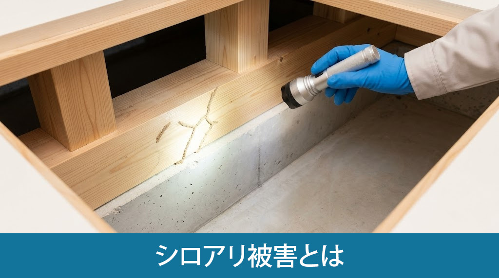 シロアリ被害とは
