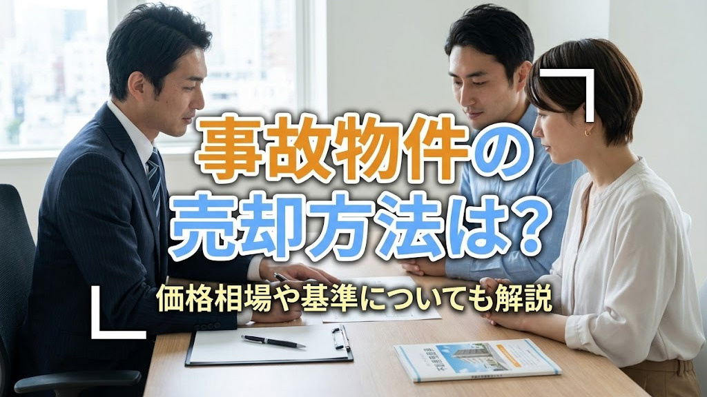 事故物件の売却方法は？価格相場や基準についても解説の画像