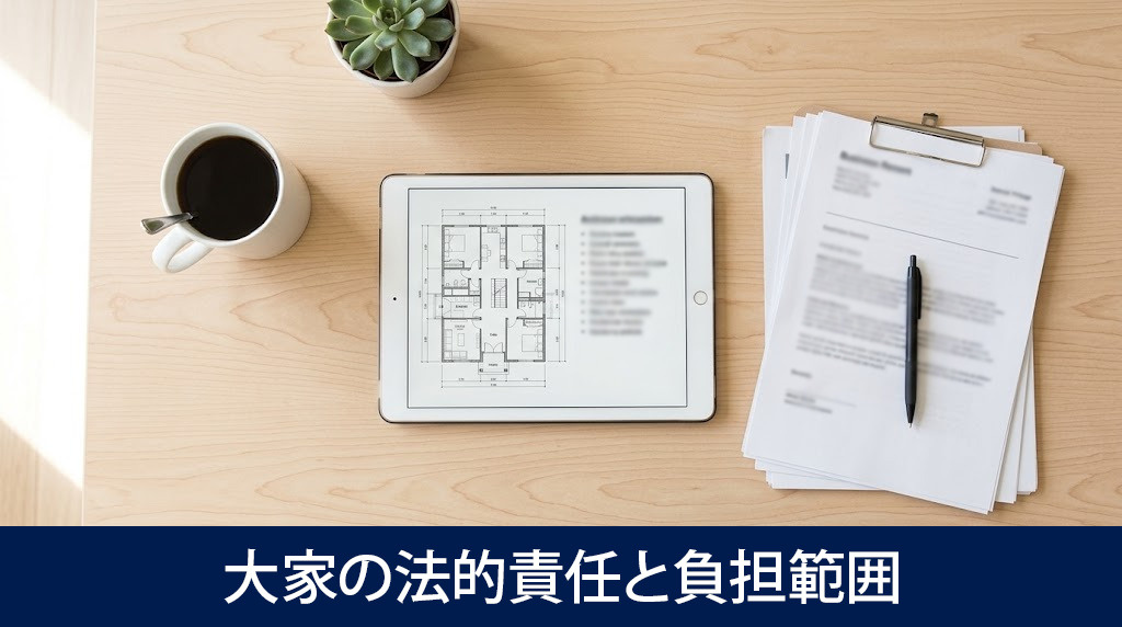 大家の法的責任と負担範囲