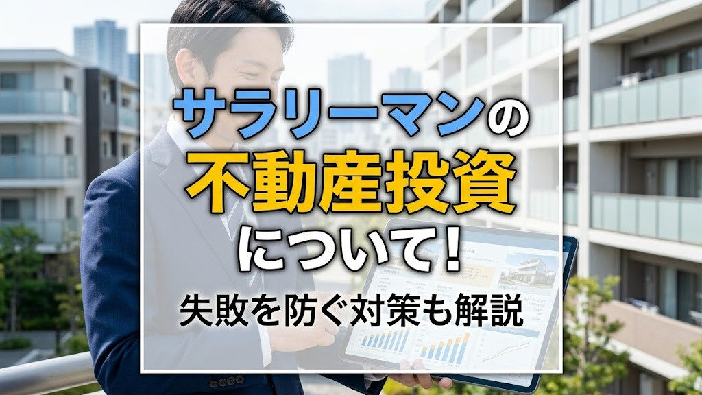サラリーマンの不動産投資について！失敗を防ぐ対策も解説の画像