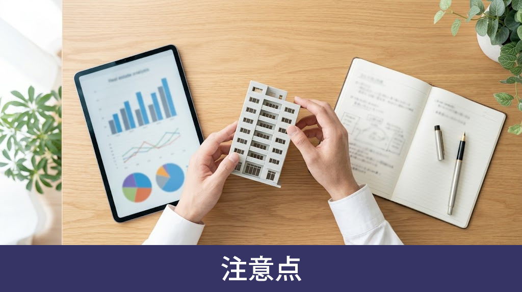 不動産投資に潜む注意点