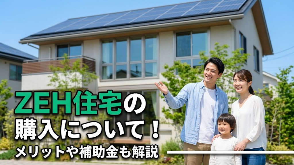 ZEH住宅の購入について！メリットや補助金も解説