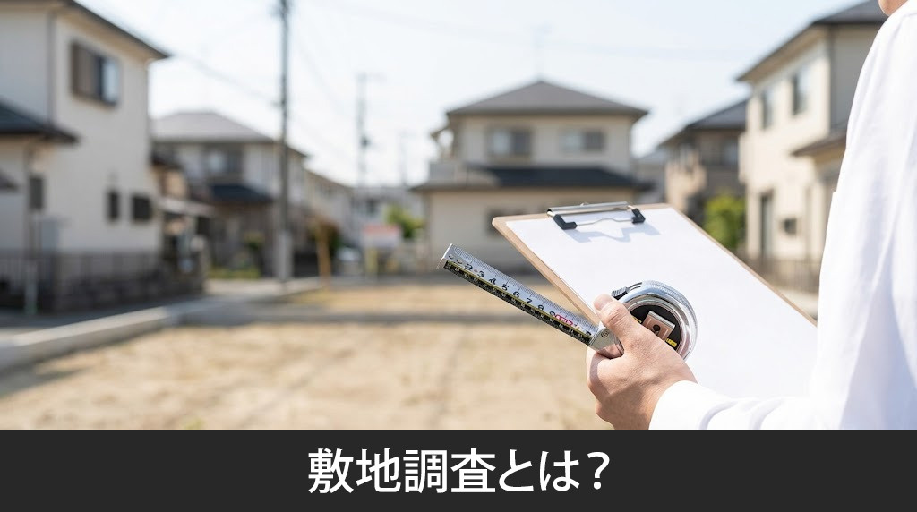 敷地調査とは？
