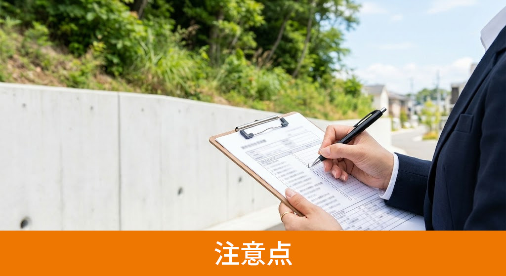 法地を購入する際の注意点