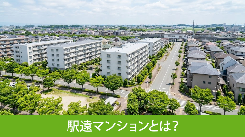 駅遠マンションとは？
