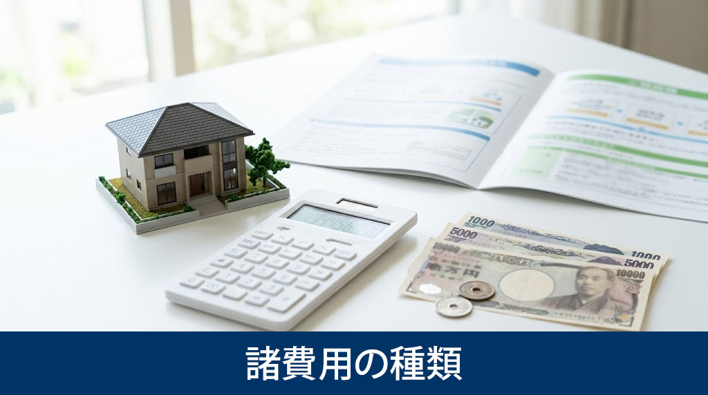 不動産購入にかかる諸費用の種類