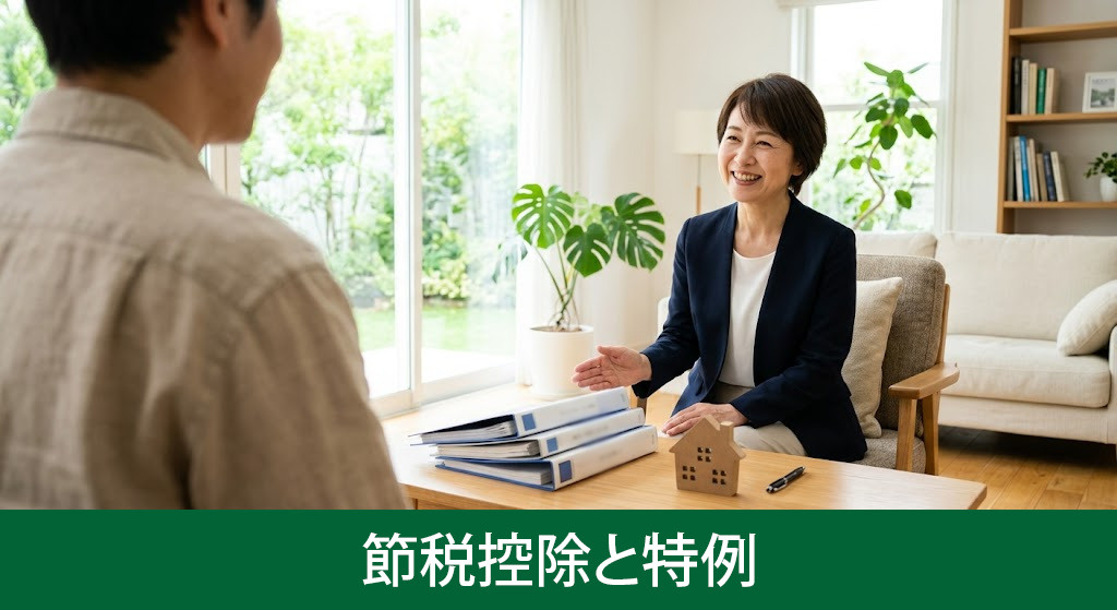 不動産売却益を減らす節税控除と特例