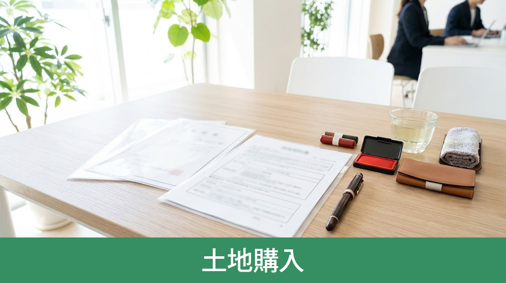 土地購入の売買契約の流れ