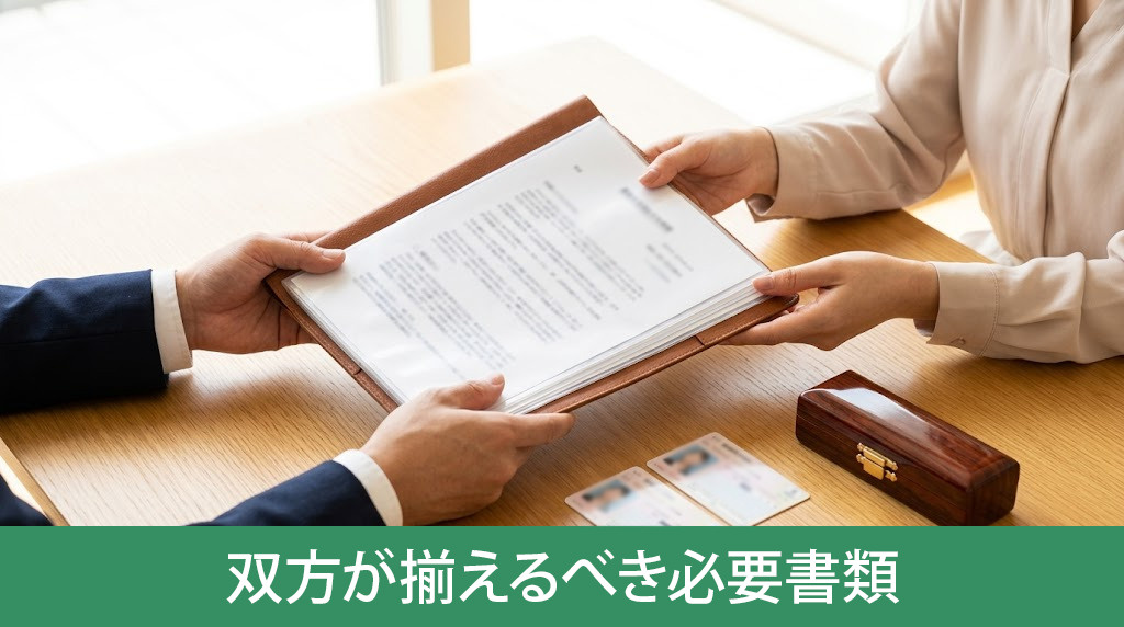 土地売買契約で双方が揃えるべき必要書類