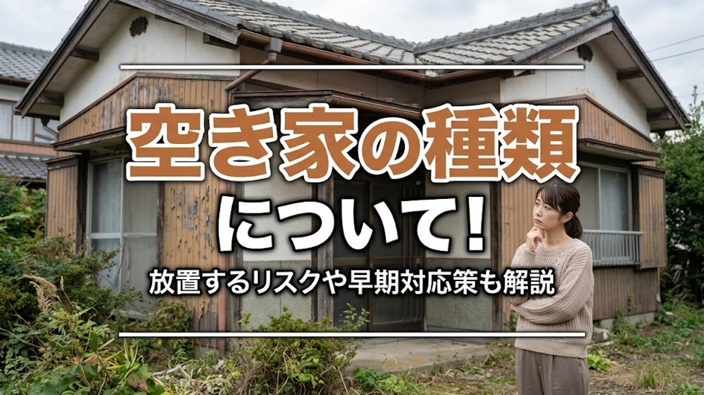 空き家の種類について！放置するリスクや早期対応策も解説の画像