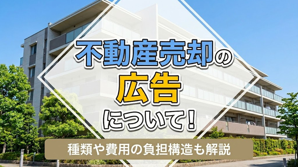 不動産売却の広告について！種類や費用の負担構造も解説の画像
