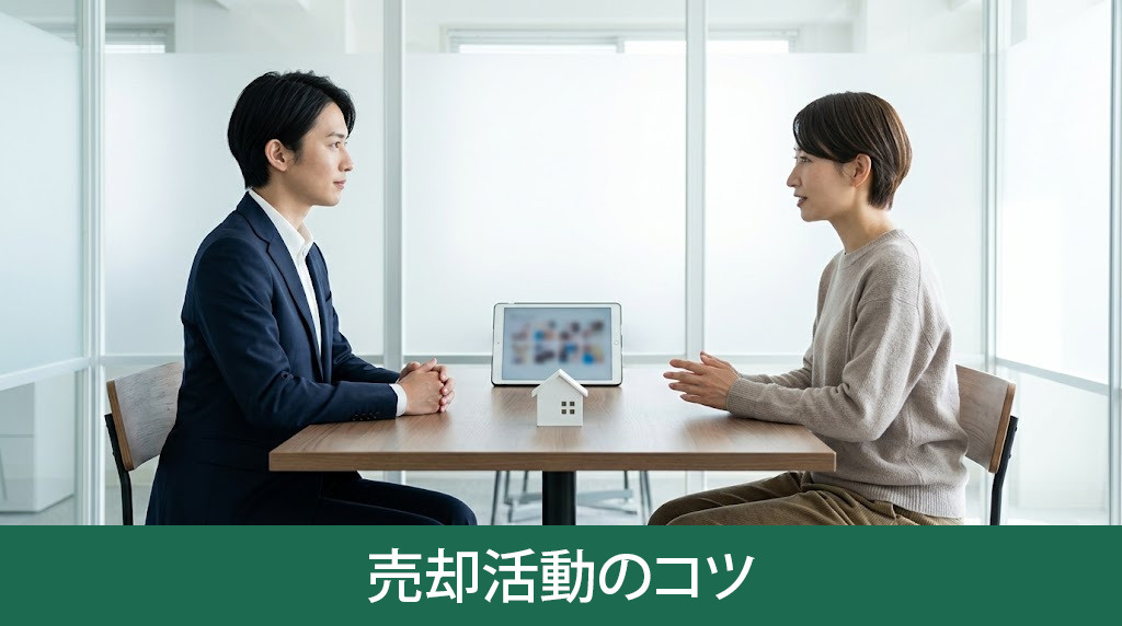 周囲に知られず秘密裏に進める売却活動のコツ