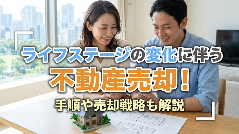 ライフステージの変化に伴う不動産売却！手順や売却戦略も解説の画像