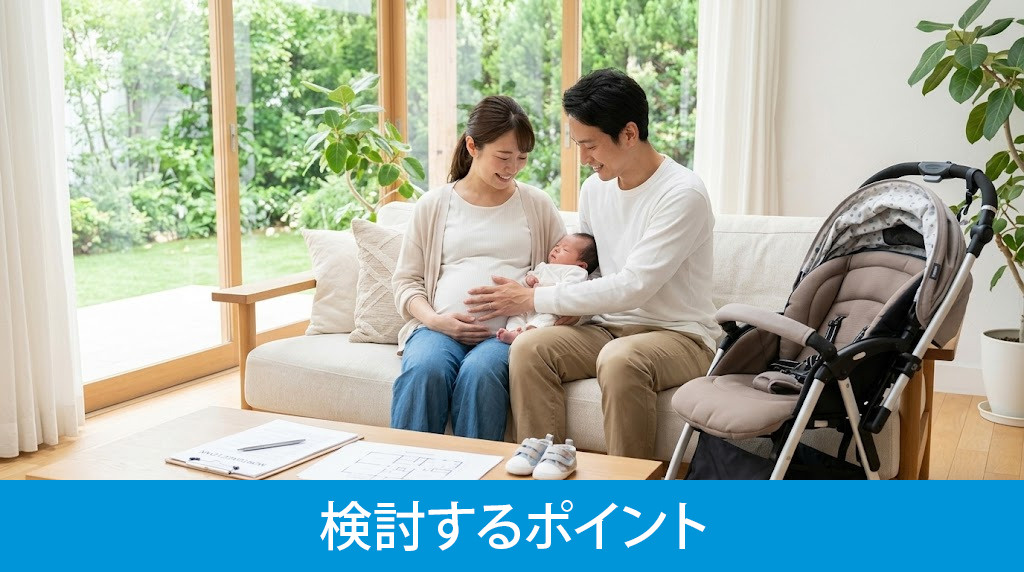 出産を機に住まいの売却を検討するポイント