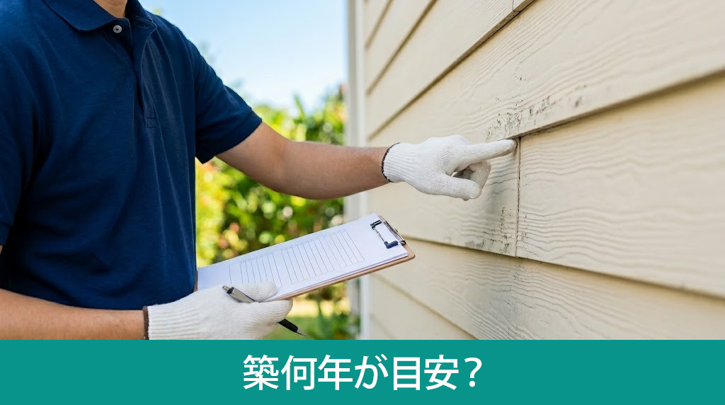 メンテナンスは築何年が目安？