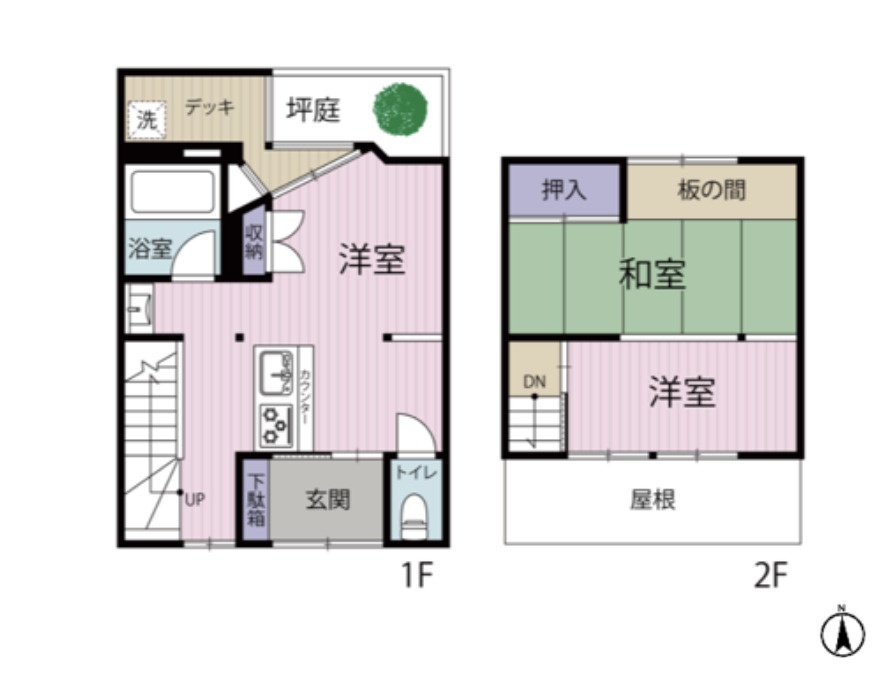 江戸堀1丁目再生住宅！約14坪！業種業態相談！の画像