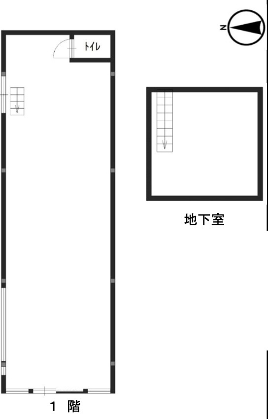 天王寺区下寺町!松屋町筋面する1階路面店舗!地下付約18坪!重飲食相談!の画像