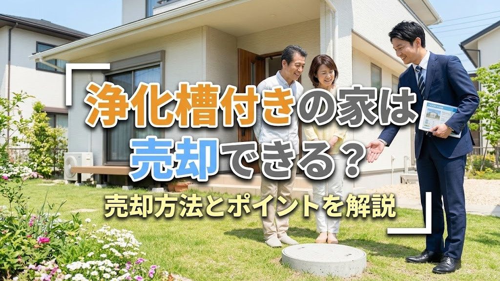 浄化槽付きの家は売却できる？売却方法とポイントを解説の画像