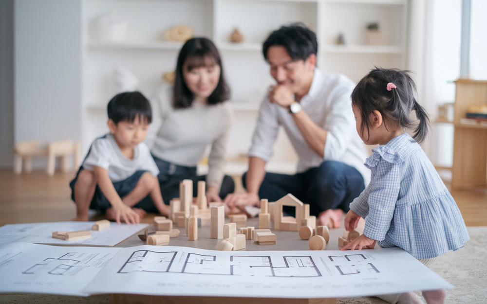 将来の部屋数はどう決める？兄弟姉妹の間取り失敗例と成功の考え方の画像