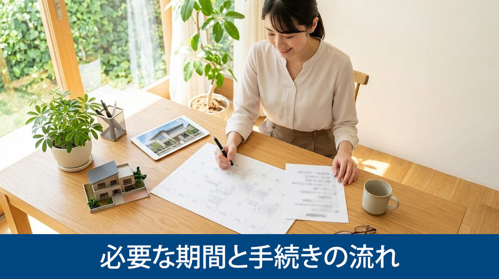 不動産売却に必要な期間と手続きの流れを知ろう