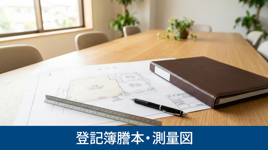 自宅の査定に必要な書類｜登記簿謄本・測量図で権利と境界を確実に示す
