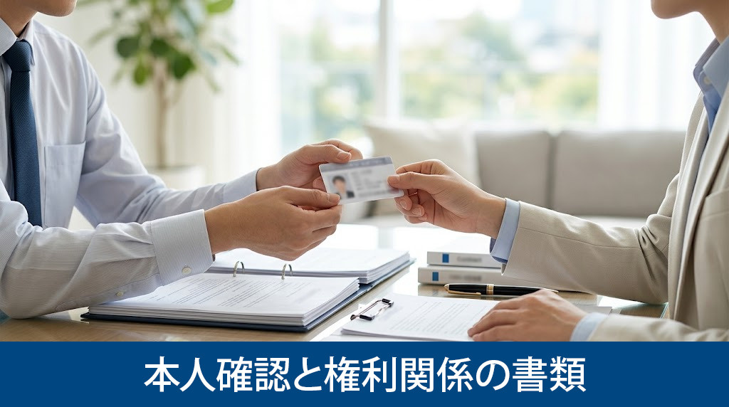 契約締結時の本人確認と権利関係の書類