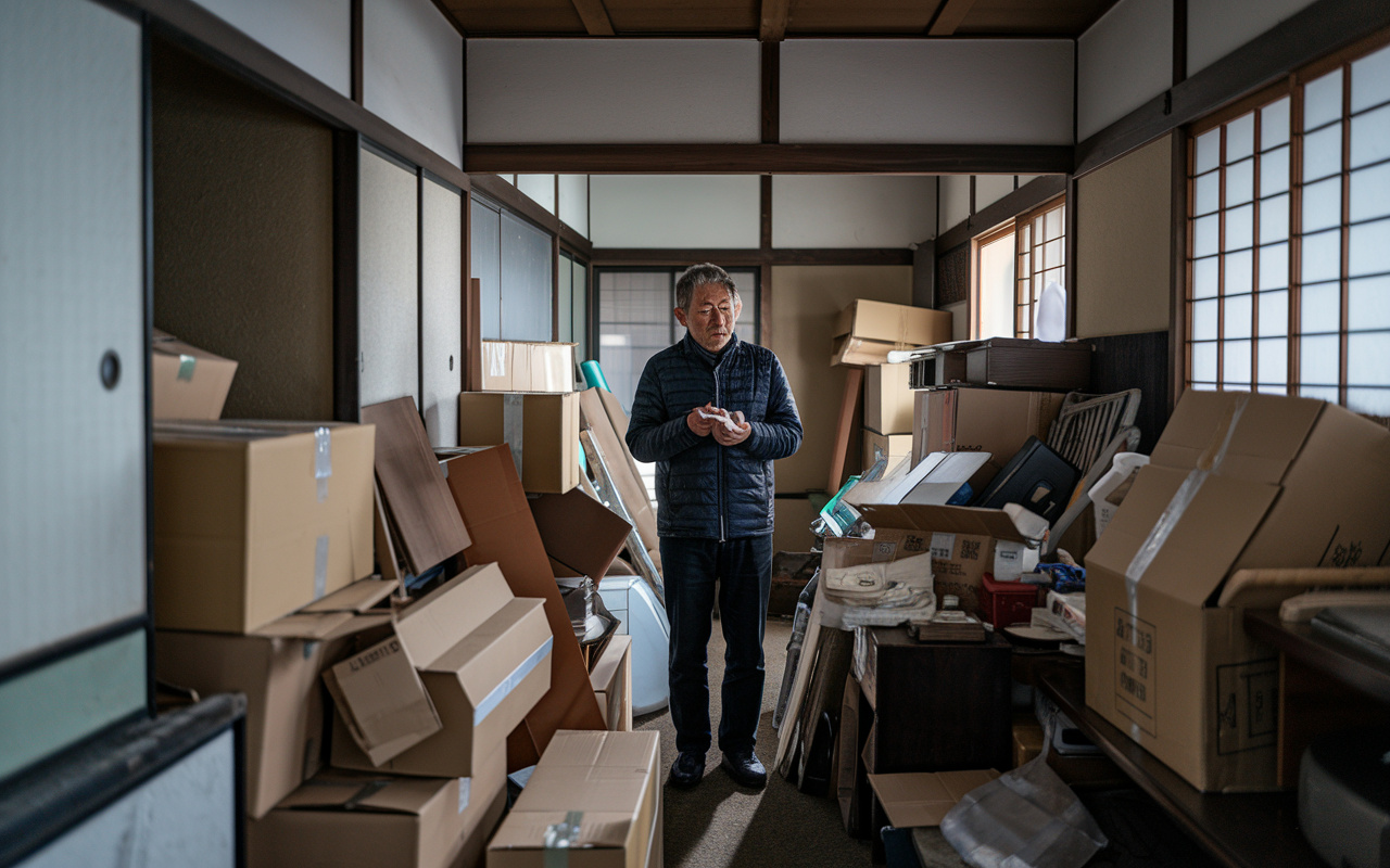 新潟市で空き家売却を検討中の方へ！親の荷物が残っている場合の対処と片付けの流れを解説の画像