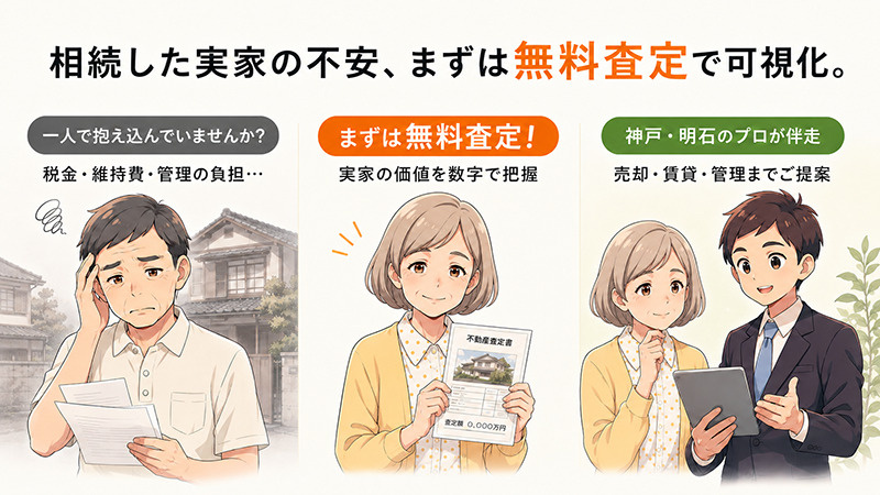 リスクを未然に防ぎ「心の平穏」を守るために。相続したらまず私たちにご相談ください。