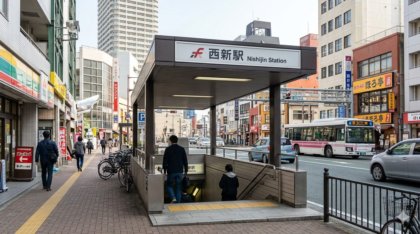 【西新駅の住みやすさ検証】全世代を魅了する教育と商業の街、その不動産事情を徹底解説！の画像