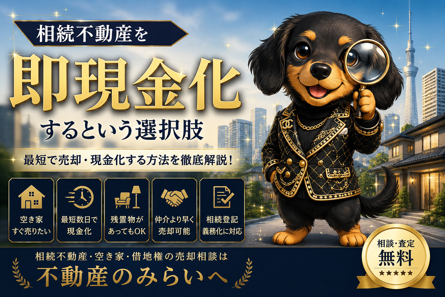 相続不動産を即現金化する方法とは？最短で売却するためのポイントを徹底解説の画像