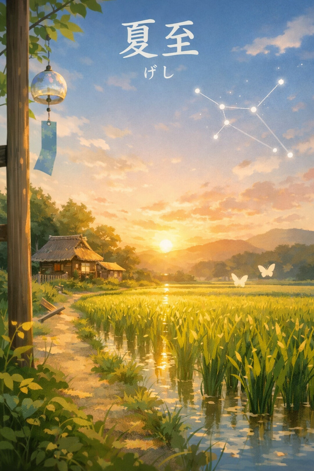 今日は　夏至ですの画像