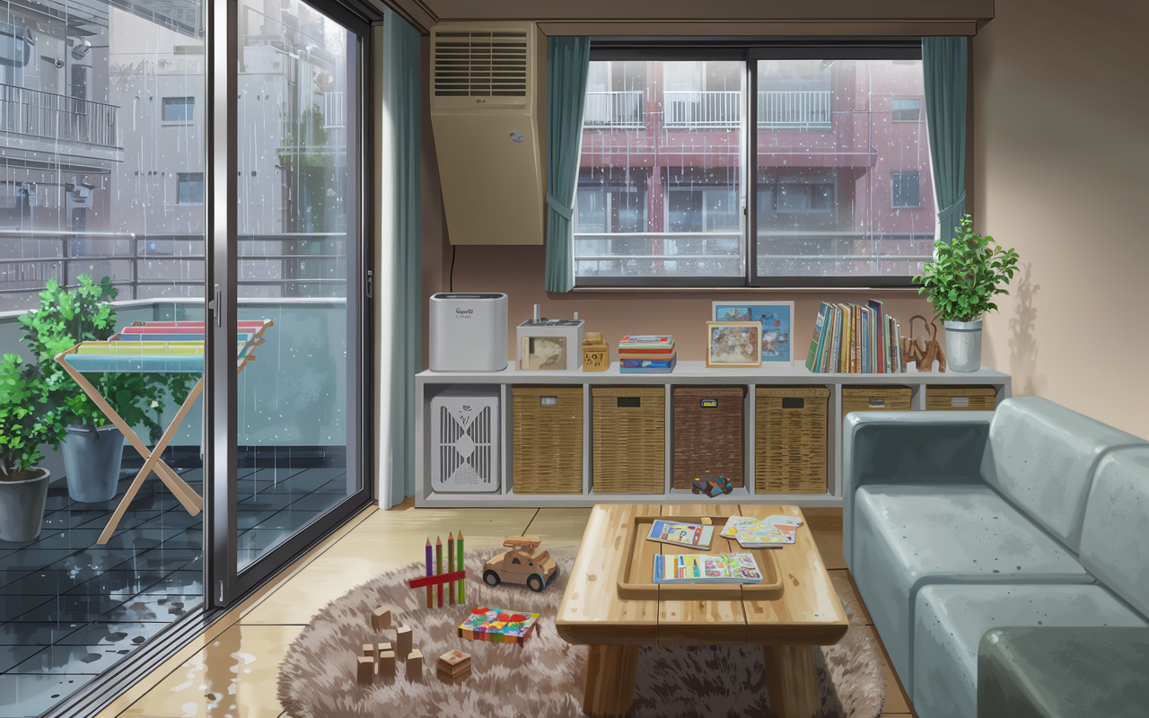 梅雨時の自宅を快適に保つコツは？子どもとの過ごし方アイデアも紹介の画像
