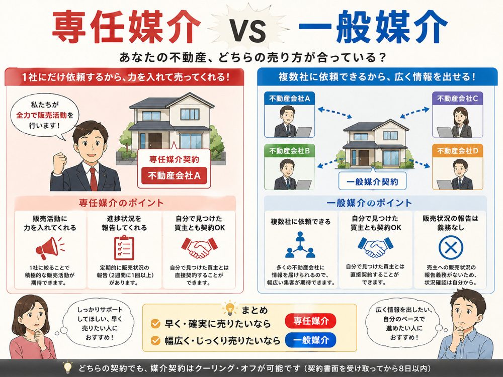 Vol.357  永遠の課題！専任媒介 vs 一般媒介の画像