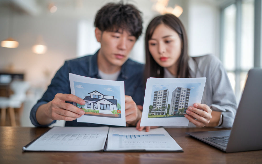戸建て投資と区分マンション投資どちらが始めやすい？比較して1棟収益物件へのステップを解説の画像