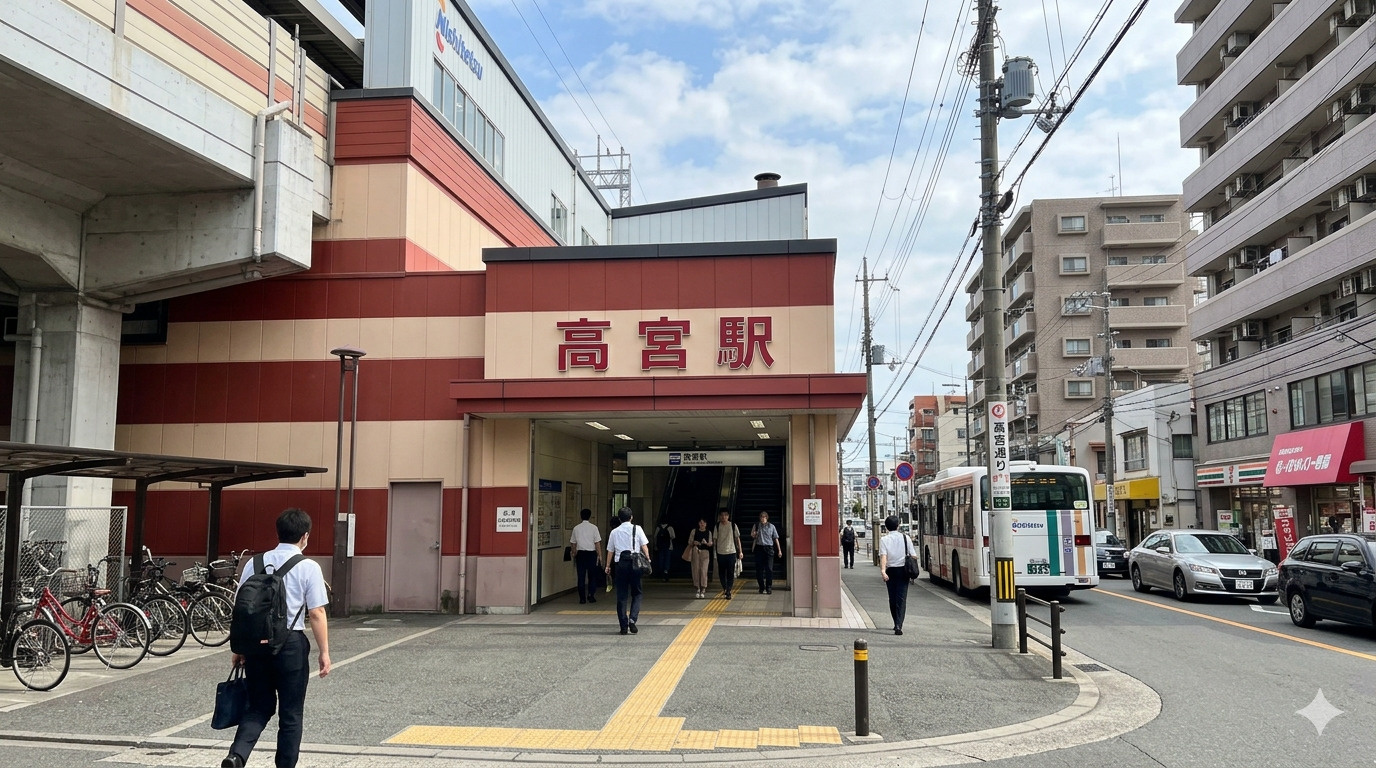 高宮駅周辺の住みやすさ徹底解説! ~天神すぐの洗練された街並みと、落ち着きある住環境が織りなす極上の福岡ライフ~の画像