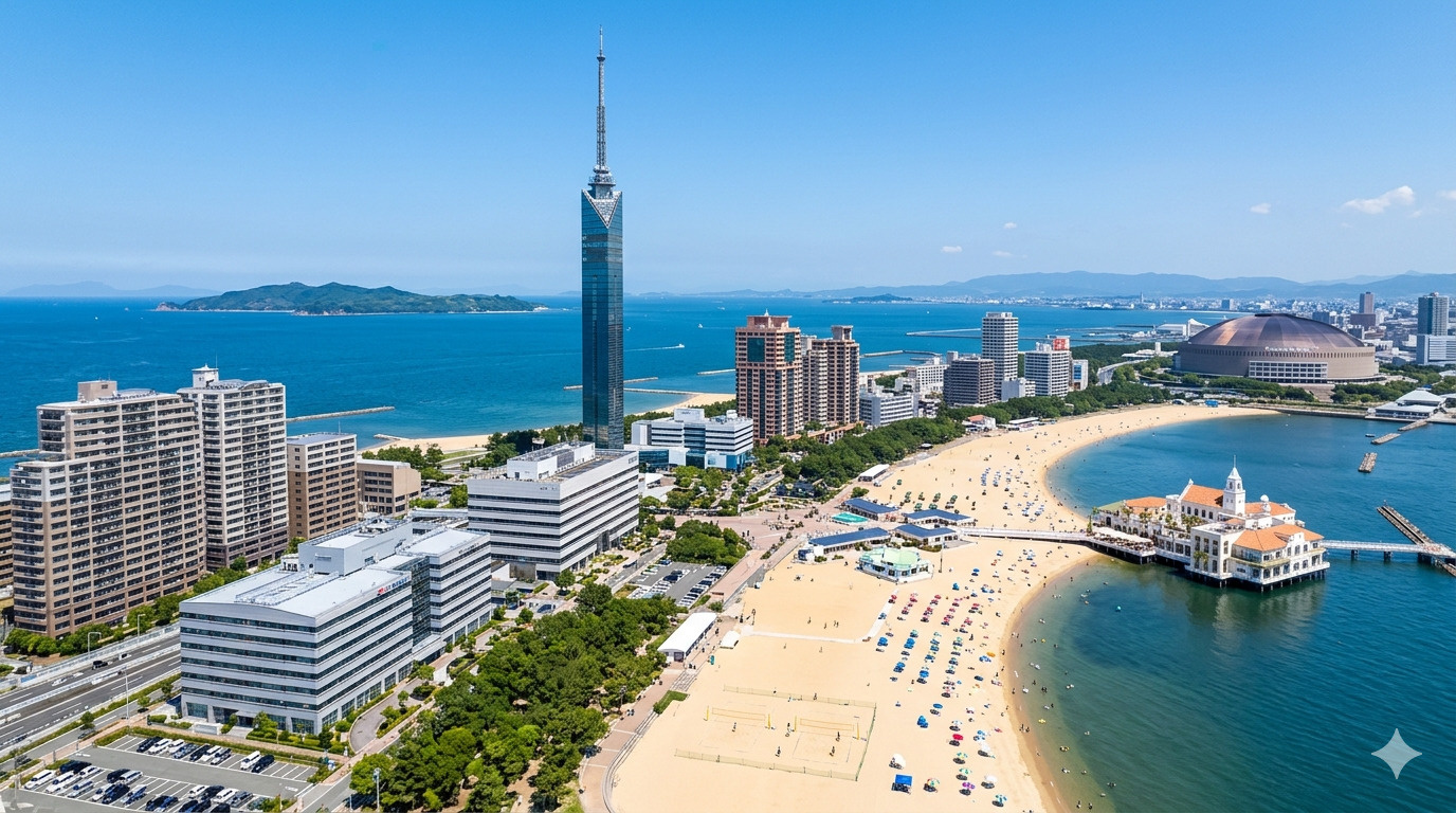 ももち浜エリア（西新・藤崎・室見）の住みやすさ徹底解説！ ～美しいシーサイド百道と地下鉄空港線が織りなす、福岡最高峰の文教・居住エリア～の画像