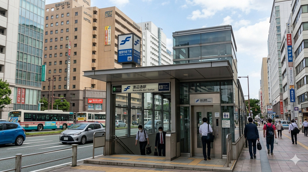 【渡辺通駅エリア特集】博多・天神を日常使い！抜群の周辺環境と学校区の魅力を徹底解剖【マンション購入・賃貸の完全ガイド】の画像