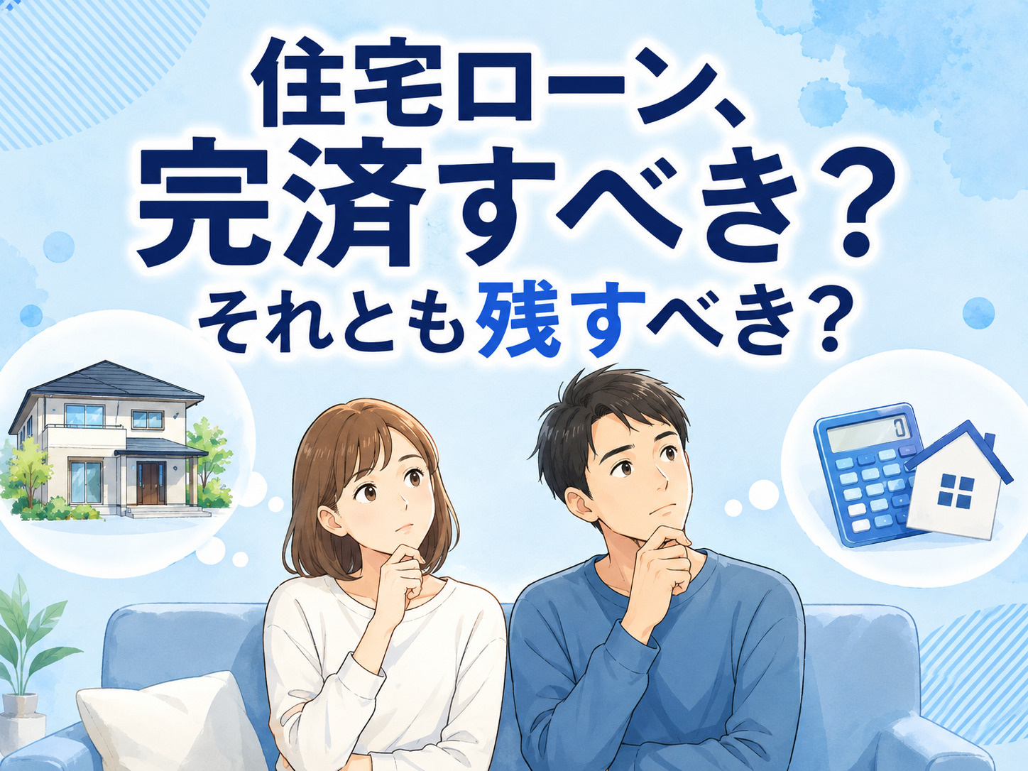 住宅ローン、完済すべき？それとも残すべき？の画像