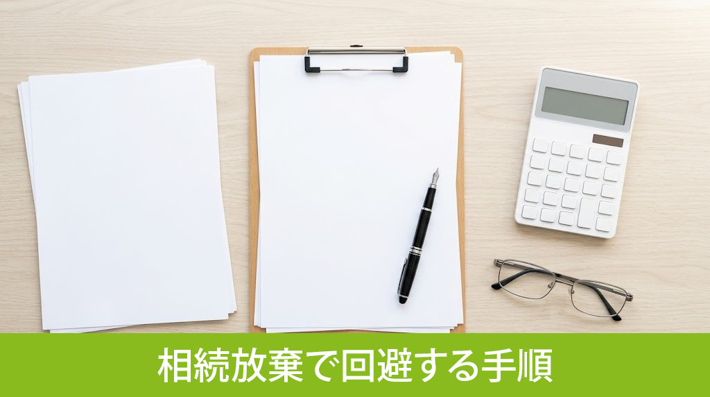 負動産を相続放棄で回避する手順