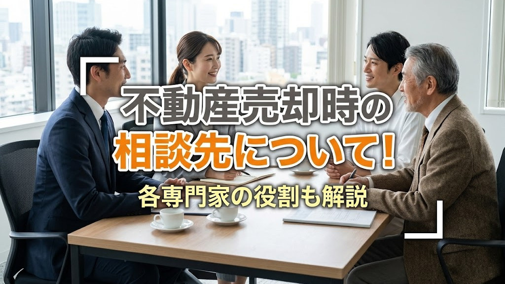 不動産売却時の相談先について！各専門家の役割も解説の画像